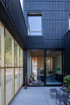 De binnenplaats van huis M&M aan de rand van het Funenpark in Amsterdam - NEXT architects Claudia Linders